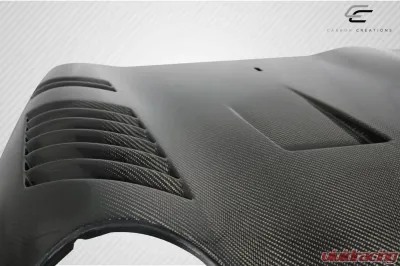 2002-2006 Mini Cooper / Cooper S R50 R53 2005-2008 Cooper convertible R52 Carbon Creations DriTech Racer Hood - 1 Piece - 112897