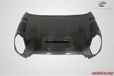 2007-2013 Mini Cooper Hatchback R56 Clubman R55 2009-2015 Cooper convertible R57 2012-2015 Cooper Coupe / Roadster R58 R59 Carbon Creations DriTech Racer Hood - 1 Piece - 112898