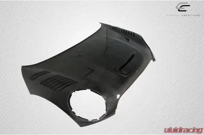 2007-2013 Mini Cooper Hatchback R56 Clubman R55 2009-2015 Cooper convertible R57 2012-2015 Cooper Coupe / Roadster R58 R59 Carbon Creations DriTech Racer Hood - 1 Piece - 112898