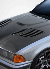 1992-1998 BMW 3 Series M3 E36 2DR Carbon Creations DriTech GTR Hood - 1 Piece                                     - 112903 - Image 2