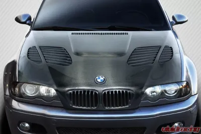 2001-2003 BMW M3 E46 2DR Carbon Creations DriTech GTR Hood - 1 Piece - 112906