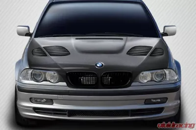 1999-2001 BMW 3 Series E46 4DR Carbon Creations DriTech GTR Hood - 1 Piece - 112908