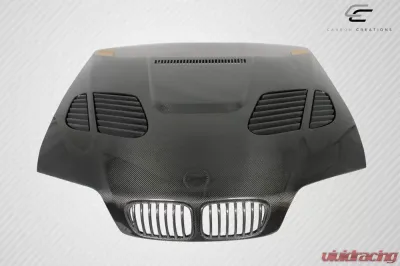 1999-2001 BMW 3 Series E46 4DR Carbon Creations DriTech GTR Hood - 1 Piece - 112908