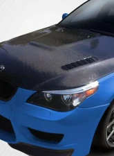 2004-2010 BMW 5 Series E60 Carbon Creations DriTech AF1 Hood - 1 Piece                                     - 112909 - Image 2