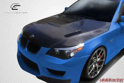 2004-2010 BMW 5 Series E60 Carbon Creations DriTech AF1 Hood - 1 Piece - 112909
