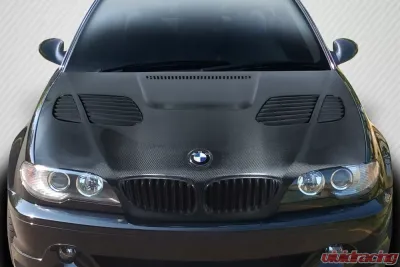 2004-2006 BMW 3 Series E46 2DR Carbon Creations DriTech GTR Hood - 1 Piece - 112916