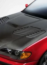 2004-2006 BMW 3 Series E46 2DR Carbon Creations DriTech GTR Hood - 1 Piece                                     - 112916 - Image 2