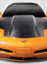 1997-2004 Chevrolet Corvette C5 Carbon Creations DriTech Cowl Hood - 1 Piece                                     - 112920 - Image 6