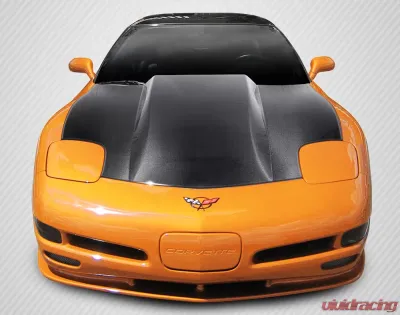 1997-2004 Chevrolet Corvette C5 Carbon Creations DriTech Cowl Hood - 1 Piece - 112920