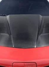 1997-2004 Chevrolet Corvette C5 Carbon Creations DriTech H Design Hood - 1 Piece                                     - 112922 - Image 5