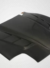 1997-2004 Chevrolet Corvette C5 Carbon Creations DriTech H Design Hood - 1 Piece                                     - 112922 - Image 3