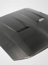 2005-2009 Ford Mustang Carbon Creations DriTech CVX Hood - 1 Piece                                     - 112934 - Image 4