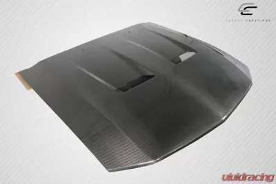 2005-2009 Ford Mustang Carbon Creations DriTech CVX Hood - 1 Piece - 112934
