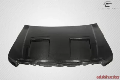 2009-2014 Ford F-150 Carbon Creations DriTech Ram Air Hood - 1 Piece - 112936