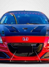 2011-2016 Honda CR-Z Carbon Creations DriTech AM-S Hood - 1 Piece                                     - 112944 - Image 7