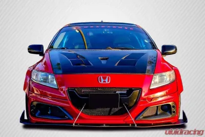 2011-2016 Honda CR-Z Carbon Creations DriTech AM-S Hood - 1 Piece - 112944