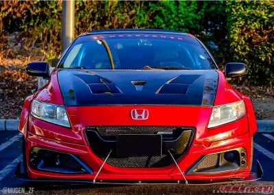 2011-2016 Honda CR-Z Carbon Creations DriTech AM-S Hood - 1 Piece - 112944