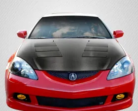 2002-2006 Acura RSX Carbon Creations DriTech TS-1 Hood - 1 Piece