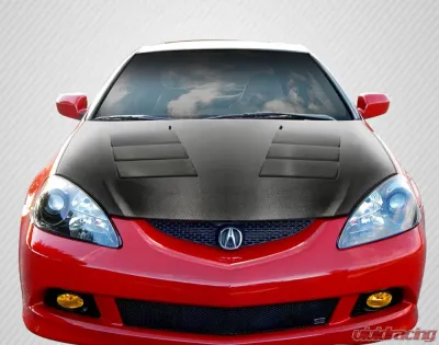 2002-2006 Acura RSX Carbon Creations DriTech TS-1 Hood - 1 Piece - 112947