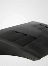 2002-2006 Acura RSX Carbon Creations DriTech TS-1 Hood - 1 Piece                                     - 112947 - Image 4