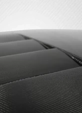 2002-2006 Acura RSX Carbon Creations DriTech TS-1 Hood - 1 Piece                                     - 112947 - Image 5