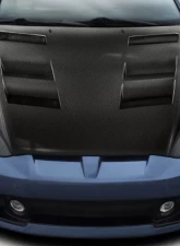 2003-2006 Hyundai Tiburon Carbon Creations DriTech AM-S Hood - 1 Piece                                     - 112949 - Image 6