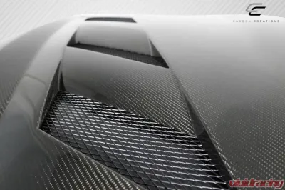 2003-2006 Hyundai Tiburon Carbon Creations DriTech AM-S Hood - 1 Piece - 112949