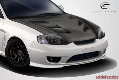 2003-2006 Hyundai Tiburon Carbon Creations DriTech AM-S Hood - 1 Piece - 112949