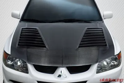 2003-2006 Mitsubishi Lancer Evolution 8 9 Carbon Creations DriTech Track Hood - 1 Piece (S) - 112953