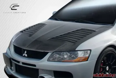 2003-2006 Mitsubishi Lancer Evolution 8 9 Carbon Creations DriTech Track Hood - 1 Piece (S) - 112953