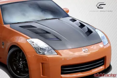 2007-2008 Nissan 350Z Z33 Carbon Creations DriTech AM-S Hood - 1 Piece - 112956