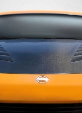 2003-2006 Nissan 350Z Z33 Carbon Creations DriTech TS-2 Hood - 1 Piece                                     - 112957 - Image 6