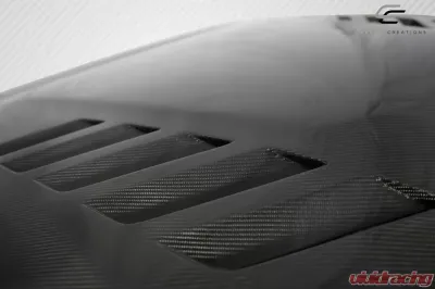 2003-2006 Nissan 350Z Z33 Carbon Creations DriTech TS-2 Hood - 1 Piece - 112957