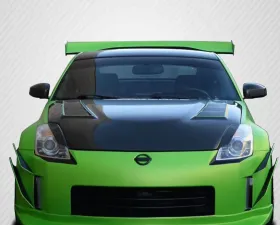 2003-2008 Nissan 350Z Z33 Carbon Creations DriTech TS-3 Hood - 1 Piece