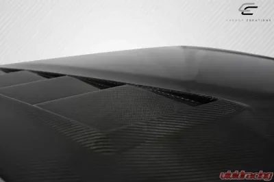 2003-2008 Nissan 350Z Z33 Carbon Creations DriTech TS-3 Hood - 1 Piece - 112958