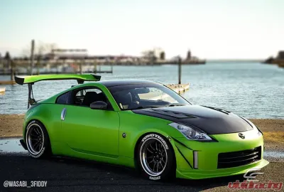 2003-2008 Nissan 350Z Z33 Carbon Creations DriTech TS-3 Hood - 1 Piece - 112958