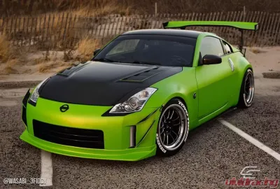 2003-2008 Nissan 350Z Z33 Carbon Creations DriTech TS-3 Hood - 1 Piece - 112958