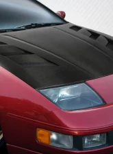 1990-1996 Nissan 300ZX Z32 Carbon Creations DriTech AM-S Hood - 1 Piece                                     - 112959 - Image 3
