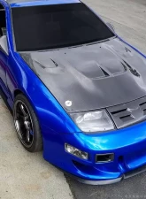 1990-1996 Nissan 300ZX Z32 Carbon Creations DriTech Type B Hood - 1 Piece                                     - 112960 - Image 3