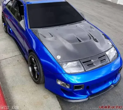 1990-1996 Nissan 300ZX Z32 Carbon Creations DriTech Type B Hood - 1 Piece - 112960