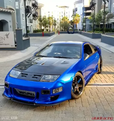 1990-1996 Nissan 300ZX Z32 Carbon Creations DriTech Type B Hood - 1 Piece - 112960