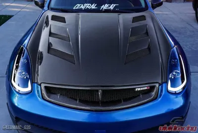 2003-2007 Infiniti G Coupe G35 Carbon Creations DriTech AM-S Hood - 1 Piece - 112963