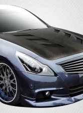 2007-2015 Infiniti G25 | G35| G37 | Q40 Carbon Creations DriTech AM-S Hood - 1 Piece                                     - 112964 - Image 2