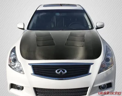 2007-2015 Infiniti G25 | G35| G37 | Q40 Carbon Creations DriTech TS-1 Hood - 1 Piece - 112965