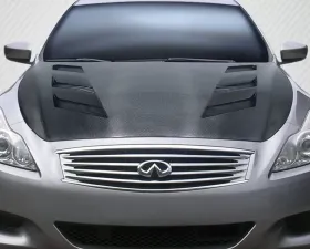 2008-2015 Infiniti G37 | Q60 Carbon Creations DriTech AM-S Hood - 1 Piece