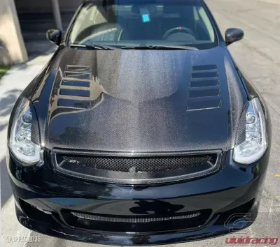 2003-2007 Infiniti G Coupe G35 Carbon Creations DriTech O Design Hood - 1 Piece - 112968
