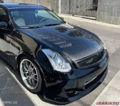 2003-2007 Infiniti G Coupe G35 Carbon Creations DriTech O Design Hood - 1 Piece - 112968
