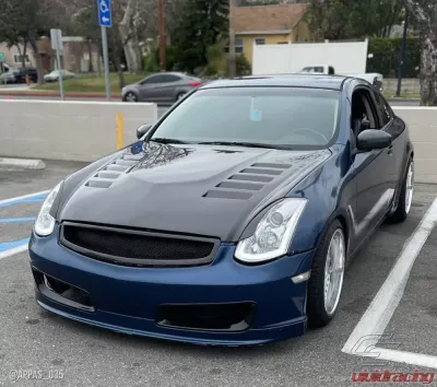 2003-2007 Infiniti G Coupe G35 Carbon Creations DriTech O Design Hood - 1 Piece - 112968