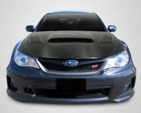 2008-2011 Subaru Impreza 2008-2014 WRX STI Carbon Creations DriTech TS-1 Hood - 1 Piece