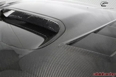 2008-2011 Subaru Impreza 2008-2014 WRX STI Carbon Creations DriTech TS-1 Hood - 1 Piece - 112973